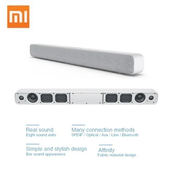 

Xiaomi Wireless Bluetooth TV Sound Bar Speaker Soundbar Smart TV Audio For Home Theater Support Optical SPDIF AUX in саундбар