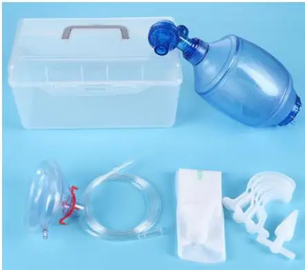 Simple respirator physician USES resuscitator resuscitation ball emergency breathing balloon balloon mask 4