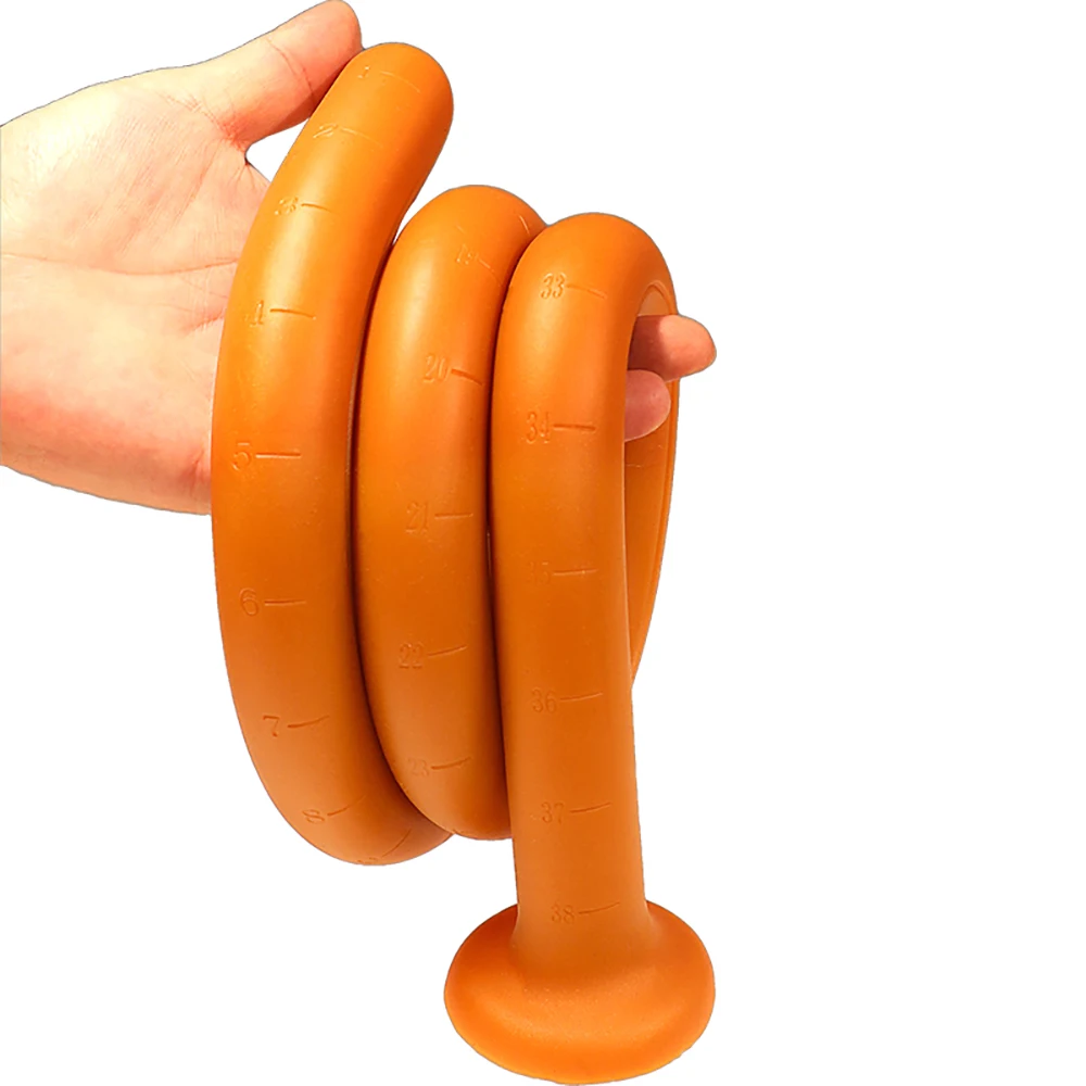 Dildo anal en silicone extra long pour massage de la prostate_voghion.com