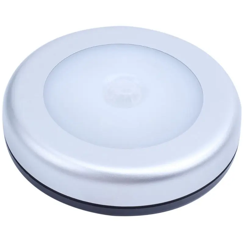 

Portable 6 LED Wireless Motion Sensor Night Light Battery-Powered with Sticker