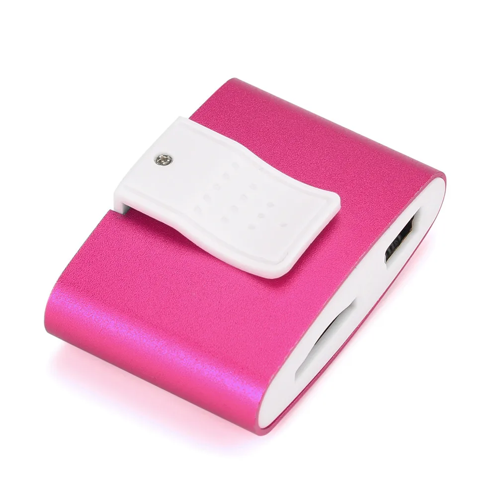 Мини USB Клип MP3 плеер ЖК-экран Поддержка 32 ГБ Micro SD TF карта металлический материал F815