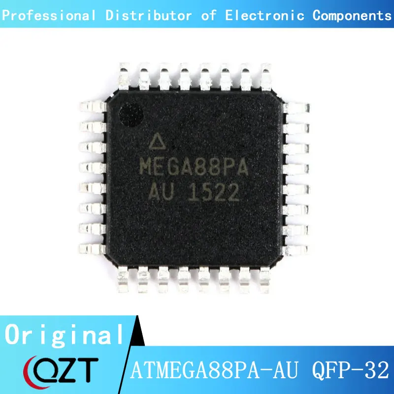 10pcs/lot ATMEGA88PA-AU QFP ATMEGA88PA ATMEGA88 TQFP-32 chip New spot