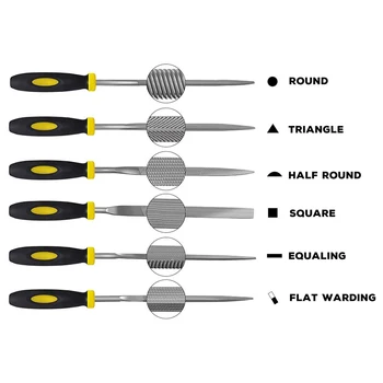 

10Pcs Wood Chisel Metal File Chisel Set Needle Files Set for Carving,Woodworking,Craftsman Hand Chisel File Set