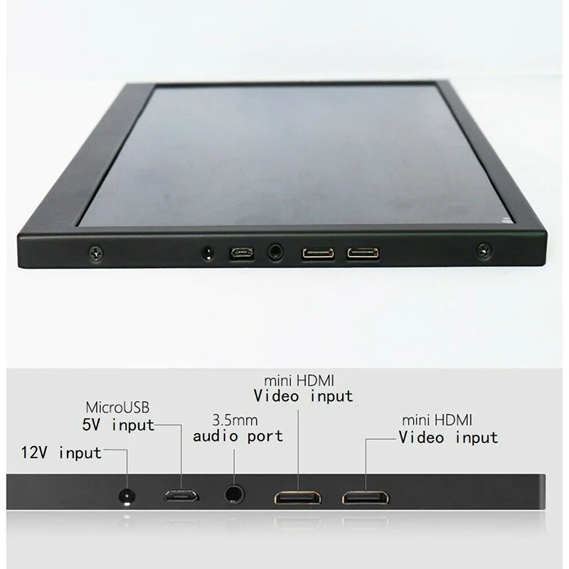 JABS 13,3 дюймов Портативный ЖК-монитор HD 1080P экран HDMI для NS Switch ноутбука для PS4 Для xbox игры монитор-ЕС вилка