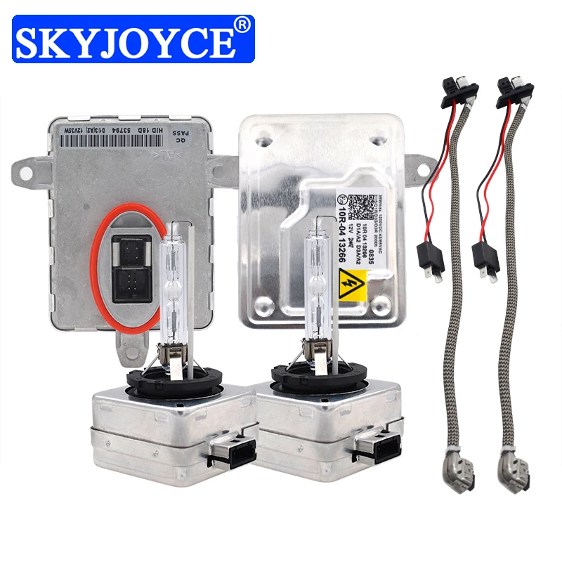 SKYJOYCE D1S Xenon Headlight HID Ballast Kit 35W OEM Ballast 130732931201 A1669002800 For M-ercedes C ML GL SL SLK Class 2012-2014 (10)