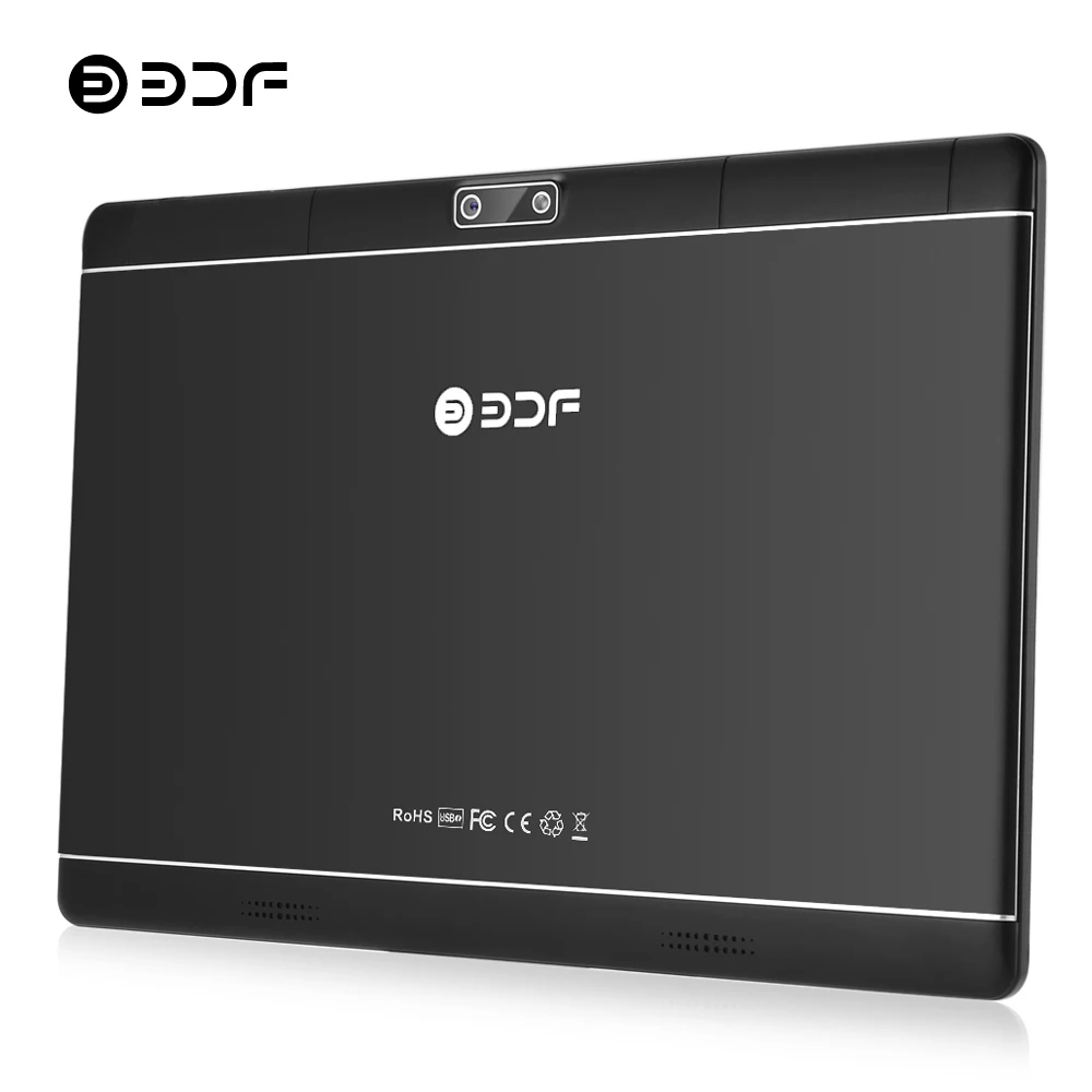 BDF 10 дюймов планшетный ПК Octa Core 1280*800 ips Android 7,0 Планшеты ПК Bluetooth Dual SIM карты 4G телефонный планшет, объемом памяти 4 Гб/64 Гб планшетный ПК планшет 10,1