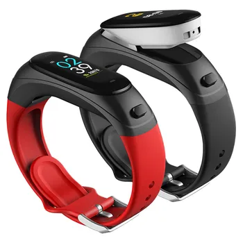 

V08pro Fitness Bracelet Wireless Bluetooth Earphone 2 In 1 Bluetooth 5.0 Chip Ip67 Waterproof Sport Smart Watch