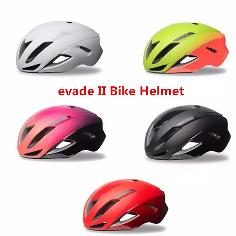 

Evade II Cycling Helmet Red Mtb Bike Helmet aero evade Bicycle Helmet Safety cap foxe radare lazer wilier Sagan tld D