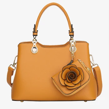 

Ladies handbag 2020 winter new light luxury large capacity solid color Tote bag for women