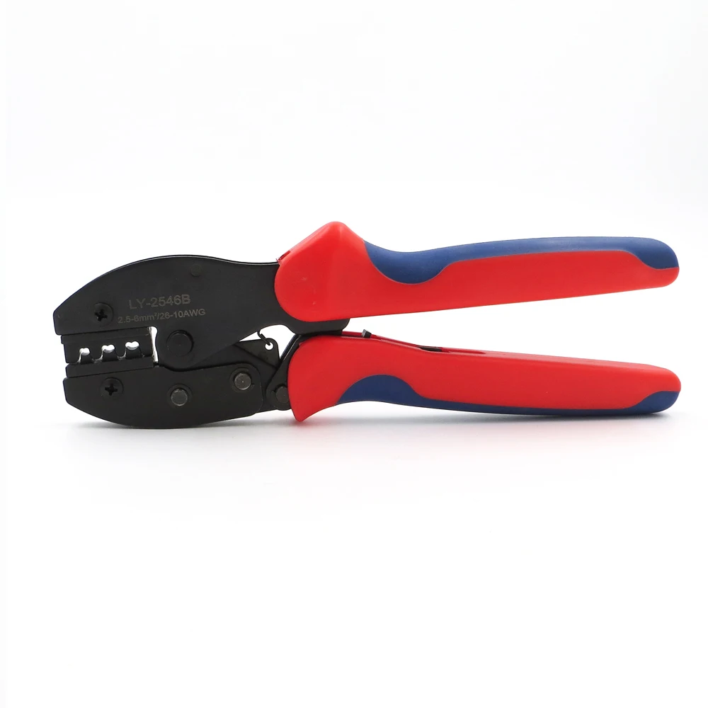 압착 플라이어 솔라 패널 터미널 케이블 커넥터 2.5/4/6mm² Cbale용 남성 여성 솔라 커넥터 스패너가 있는 크림퍼 도구