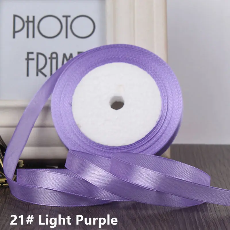 Elegant 25-Yard Grosgrain Satin Ribbon for DIY Wedding & Christmas Decorations, Crafting, Gift Wrapping, and Bow Making – 6mm to 50mm Width
