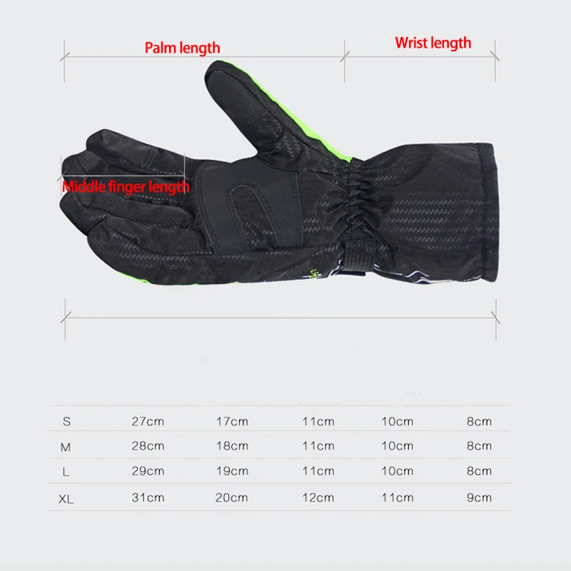 Лыжные перчатки PROPRO, ветрозащитные водоотталкивающие перчатки для сноуборда, для катания на лыжах и сноуборде, для спорта на открытом воздухе, теплые зимние перчатки