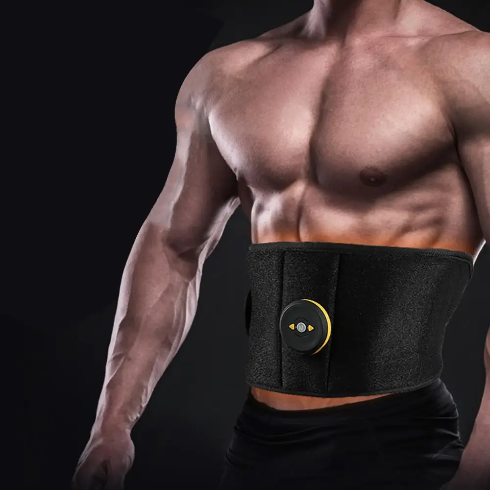 Muscle Vibration Fitness Device Abdominal Massager Size Support EMS Fat Burning Booster For Slimming Belt support slimming body