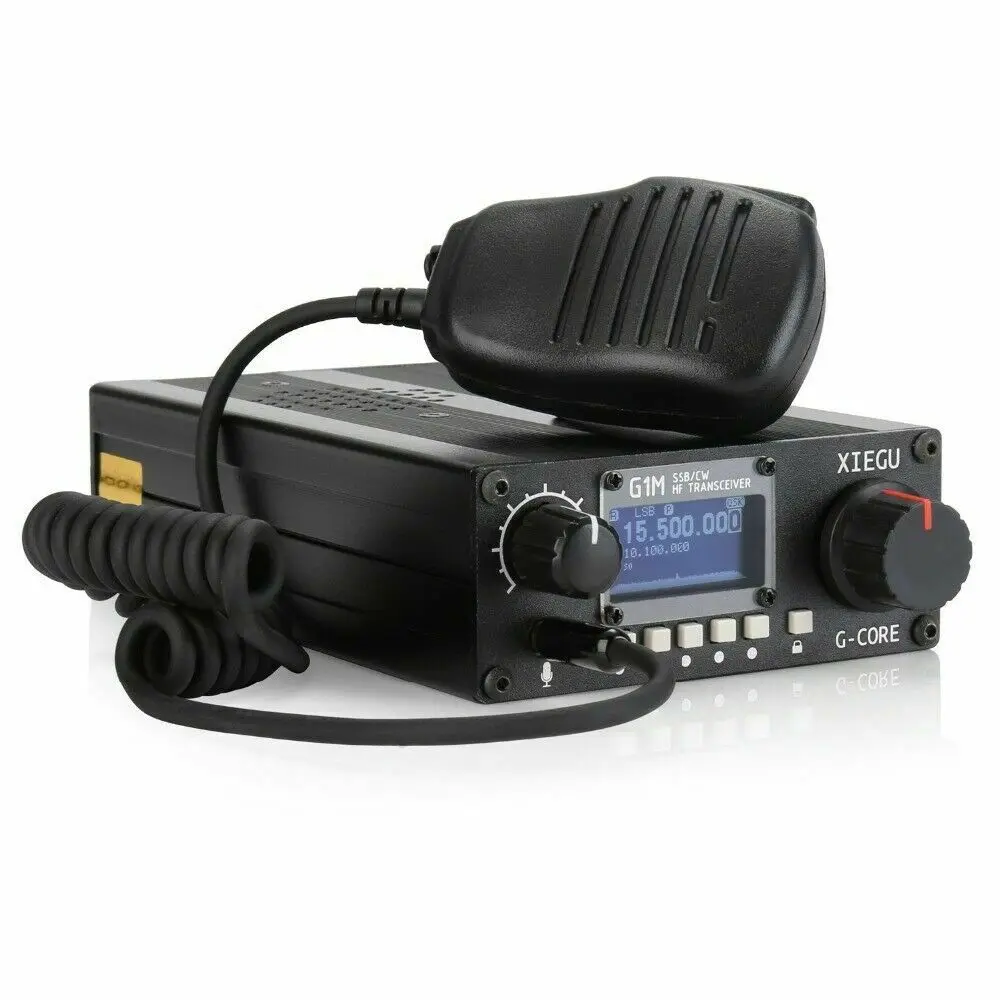 Любительское радио XIEGU G1M SSB/CW 0,5-30 MHz Moblie радио HF трансивер Ham QRP