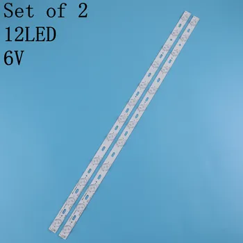 

LED backlight Strip 12 lamp for Konka 32"TV LED32F3300C 35016695 35017248 IC-BKKL32D019 LED32M2800PDE LED32F3100CE 6V