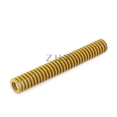 

Lighter Load Yellow Spiral Stamping Compression Die Spring 10x70mm