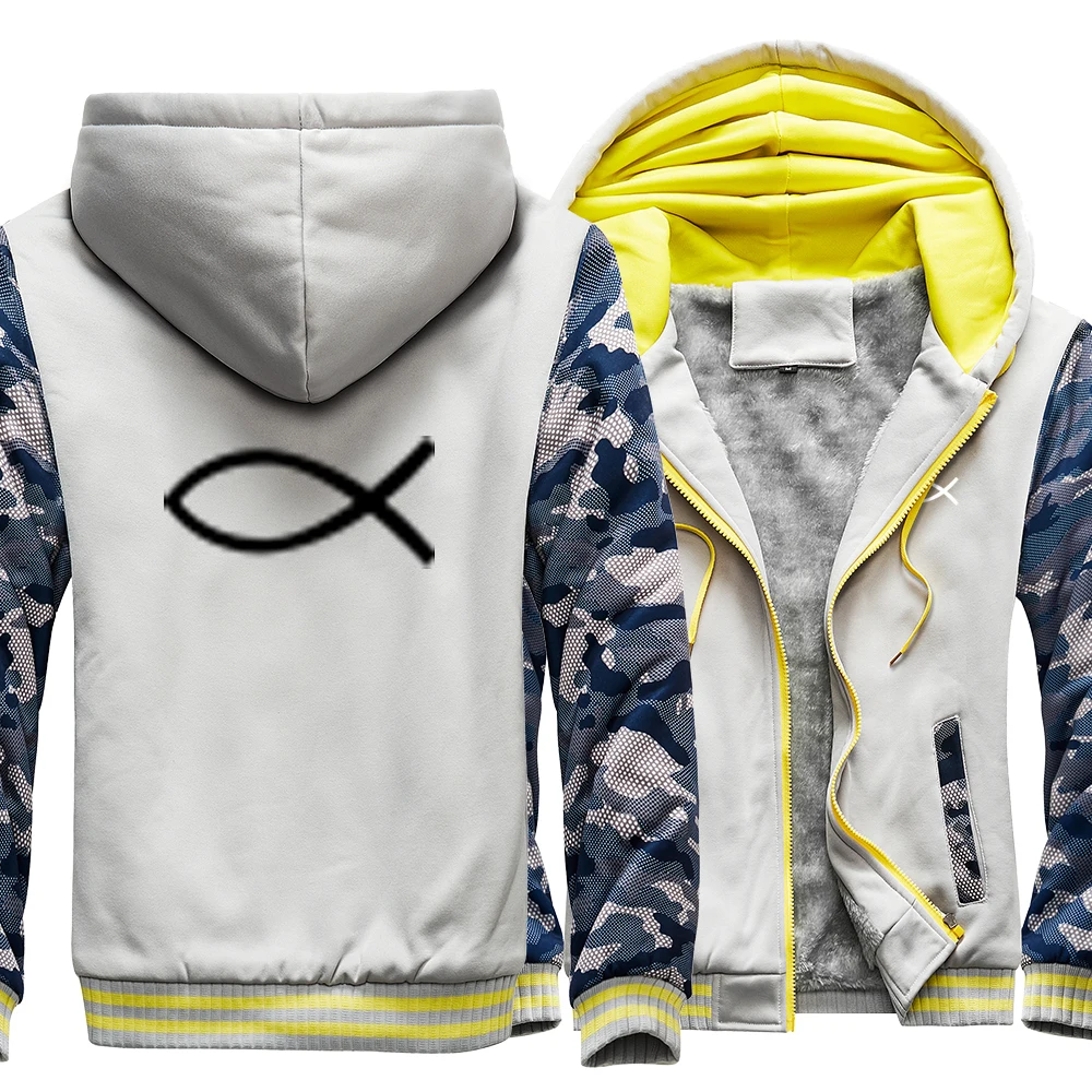 

Simple Strokes Of Small Hoodie Male Fish Graphics Print Autumn Men Raglan Jacket Street Fashion Raglan Camouflage Mens Jackets