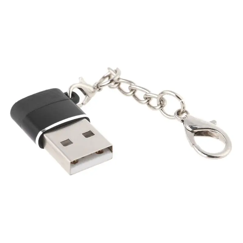 USB 2.0 To USB C Female Converter Adapter for USB C Cable U Disk SD Card Reader
