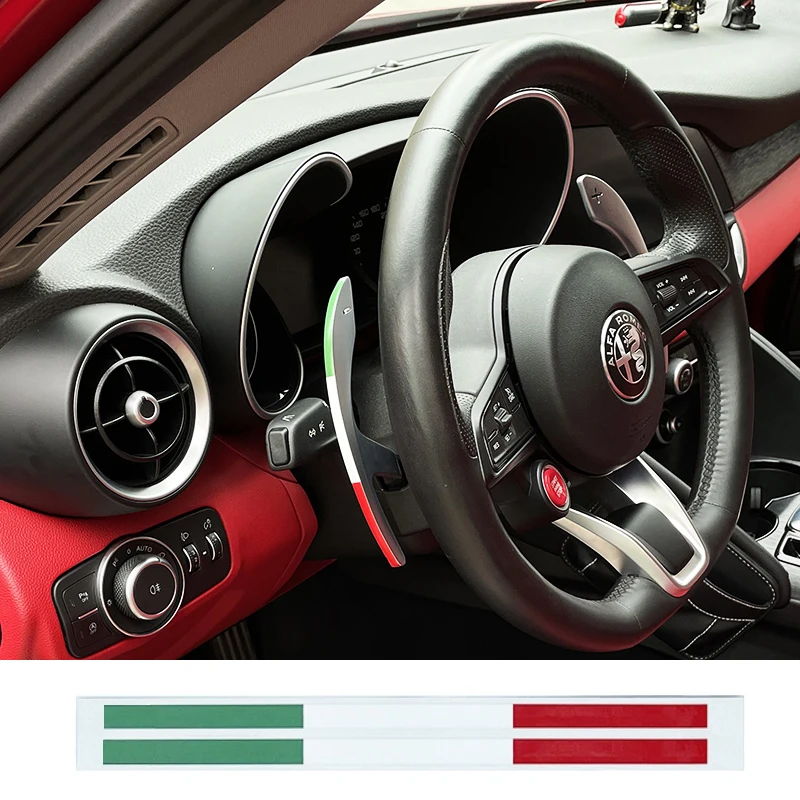 Декоративные наклейки на руль автомобиля подходят для Alfa Romeo giulia stelvio