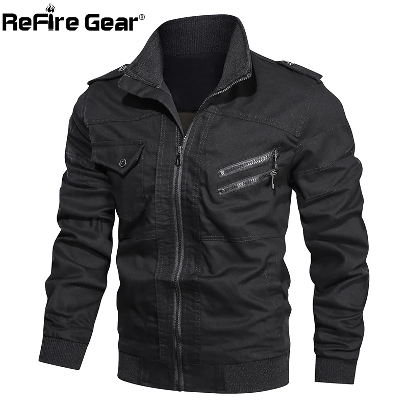 Куртка ReFire Gear мужская тактическая теплая армейская куртка бомбер в стиле