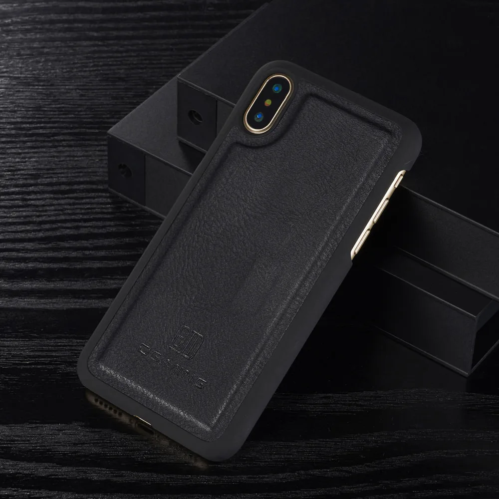Роскошный противоударный съемный чехол-кошелек для OnePlus 6, магнитный откидной кожаный чехол премиум класса, многофункциональный чехол в деловом стиле, Fundas