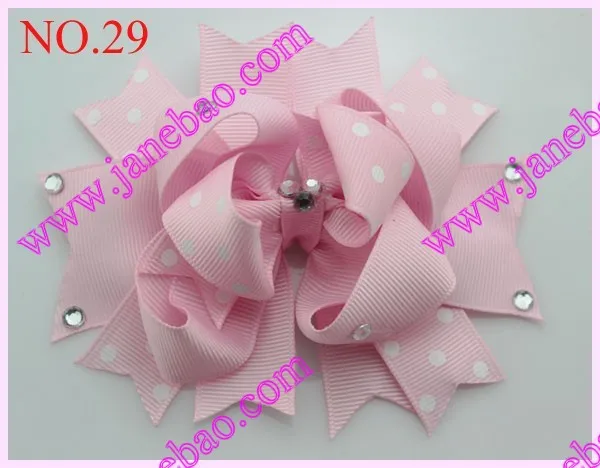 145 шт. 4,5 ''алмазные бутик заколки для волос для маленьких девочек волос бантики, аксессуары для волос