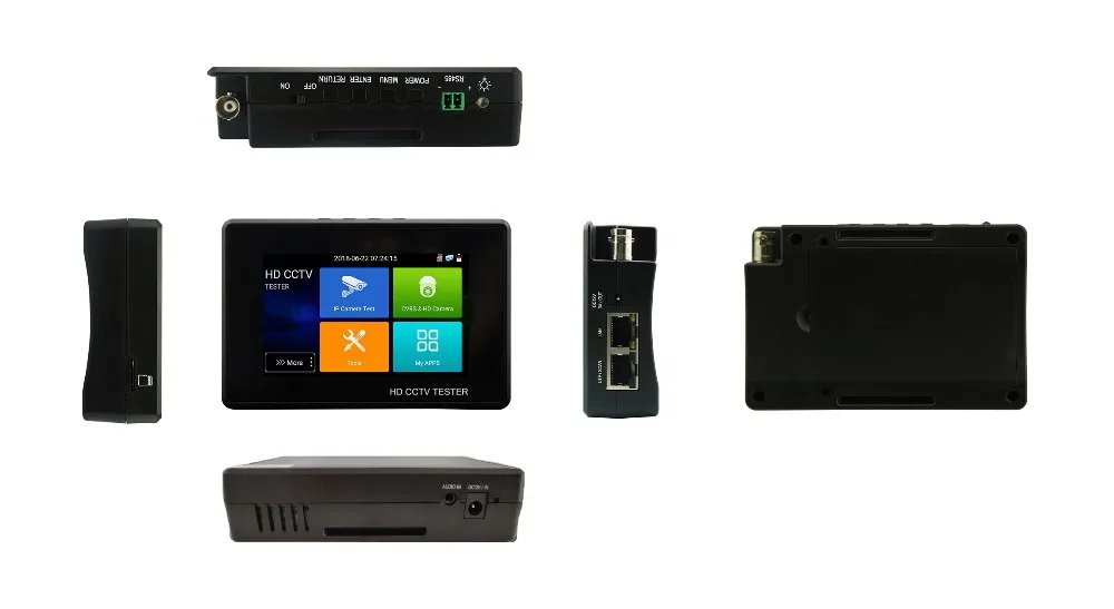 Além de Câmera Monitor com Wif Atualize Cctv Tester H.265 4 k 8mp Tvi Cvi Ahd Analógico 5-em-1 Pulso Ipc-1800 ip 23 Atualize IPC 1800 além de câmera ip