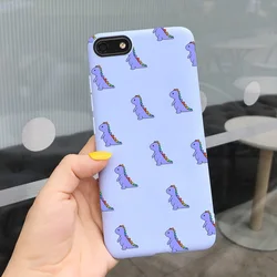 Colorful Soft Silicone Painted Phone Case for Y5 2018 (Gold)