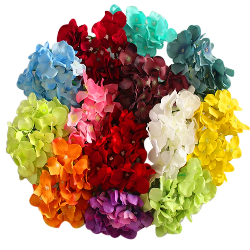 1 шт. Шелковый цветок свадебное украшение искусственные цветы весенние яркие