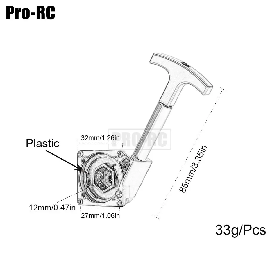 Parti Avviamento Pull In Lega Per Motore RC Vertex 18 – Colore Blu, R020