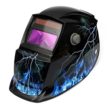 

new pro WELDING/Grinding HELMET AUTO DARKENING MIG TIG ARC hood TDB (Color: Blue)