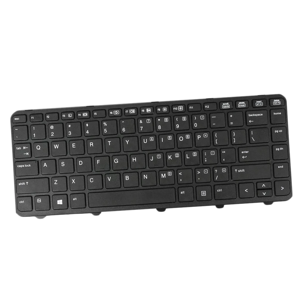 

Laptop US Keyboard for HP 640 G1 645 G1 Keyboard With Frame without Point