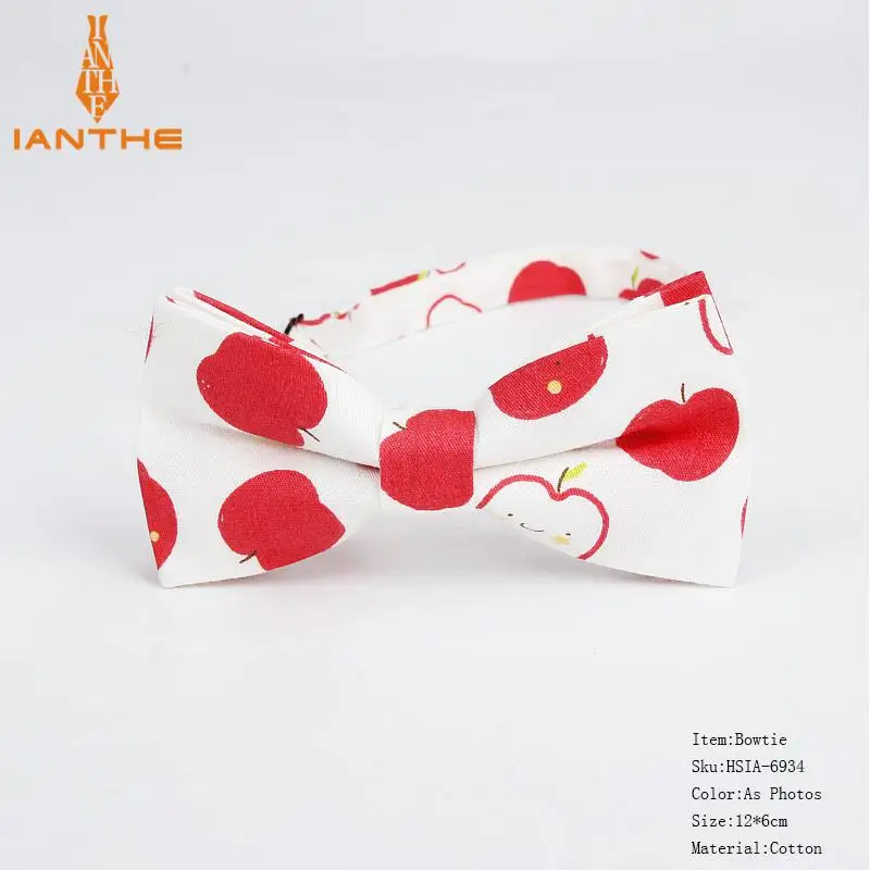 Adults Bowtie Новые Брендовые мужские комплекты с милым принтом и галстуком-бабочкой для мальчиков и девочек, милые женские галстуки-бабочки - Цвет: Adults Bowtie