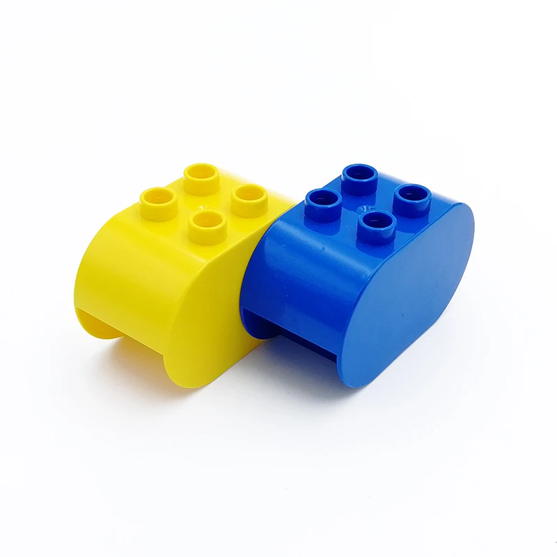 Конструктор Duplo MOC большой 4198 дюйма 2X4X2 с закругленными концами|Блочные