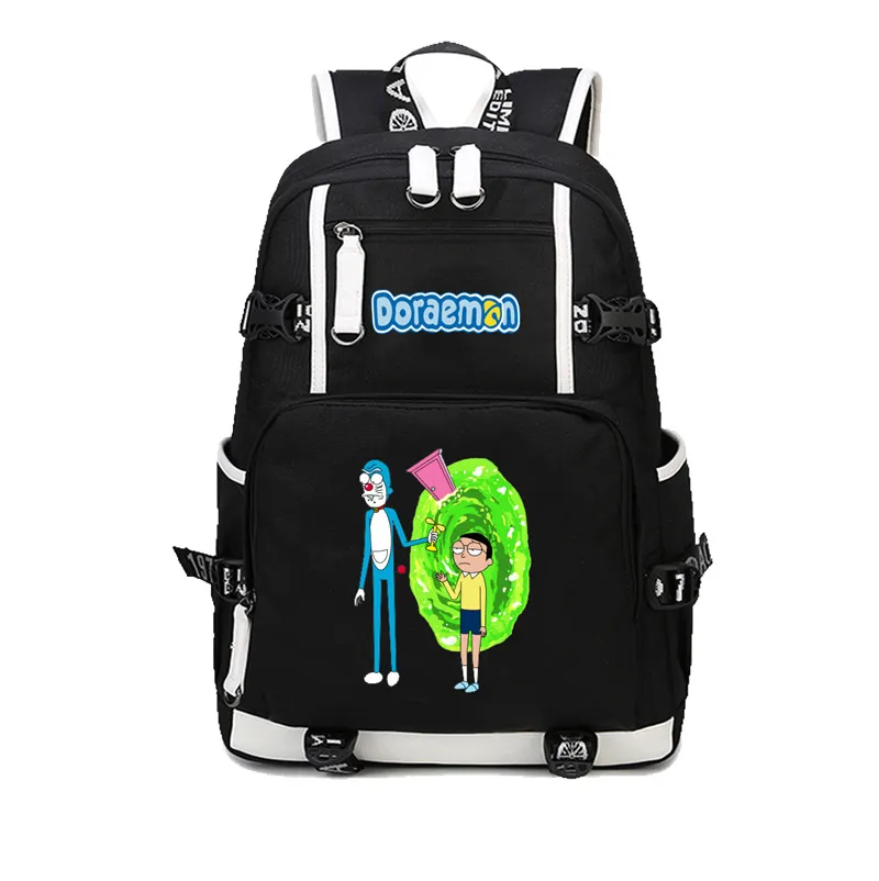 Аниме «Дораэмон» Рюкзак Mochila сумки студенческие школьные рюкзаки Mochila мужские и женские дорожные сумки холщовый рюкзак с принтом