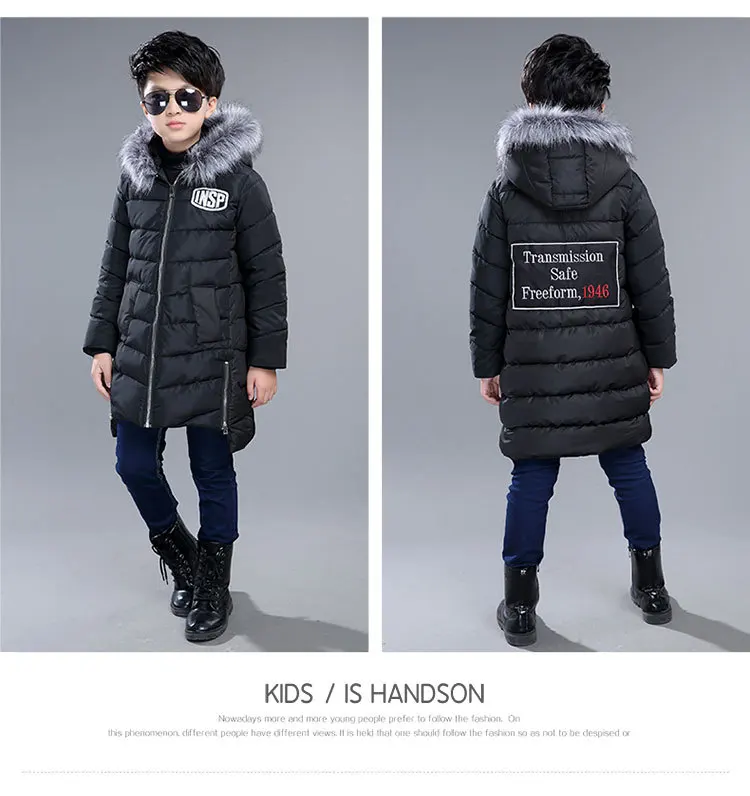 Winter Clothes Boy Cotton Jacket Warm Jacket Children Camouflage Cotton Coat Fashion Children Winter Jacket