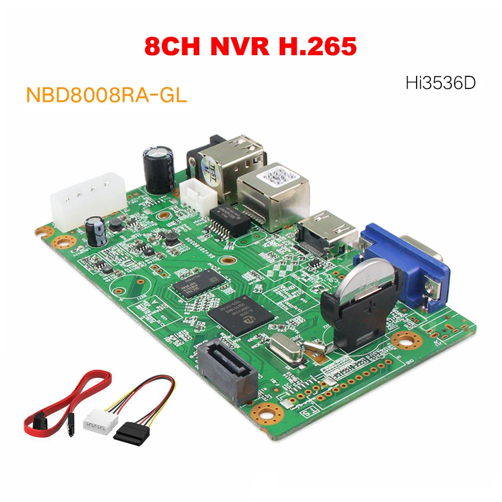

CCTV NVR 8CH 4MP Main Board DVR 4CH 5MP Network Video Recorder Security Camera System ONVIF H.265 XMEye