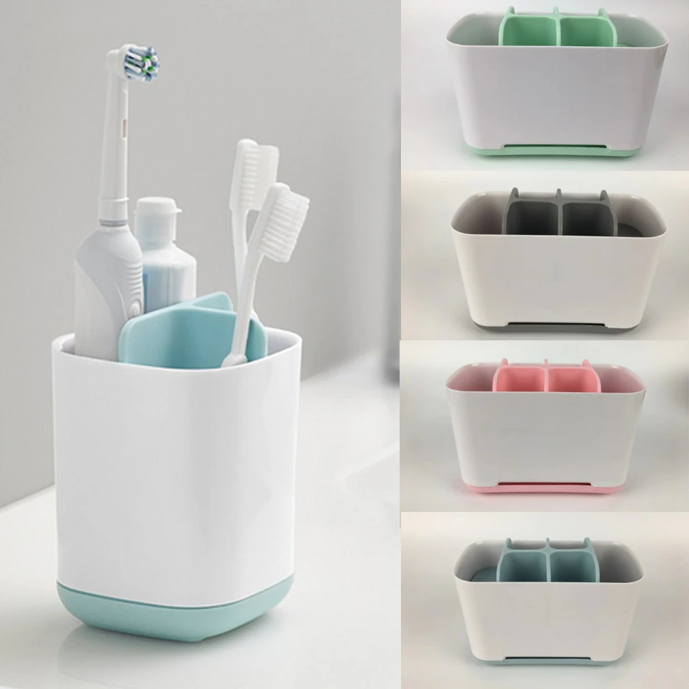 Toothpaste Holder Electric Toothbrush Color Convenient Storage Box Removable Tooth Brush Holder Bathroom Accessories