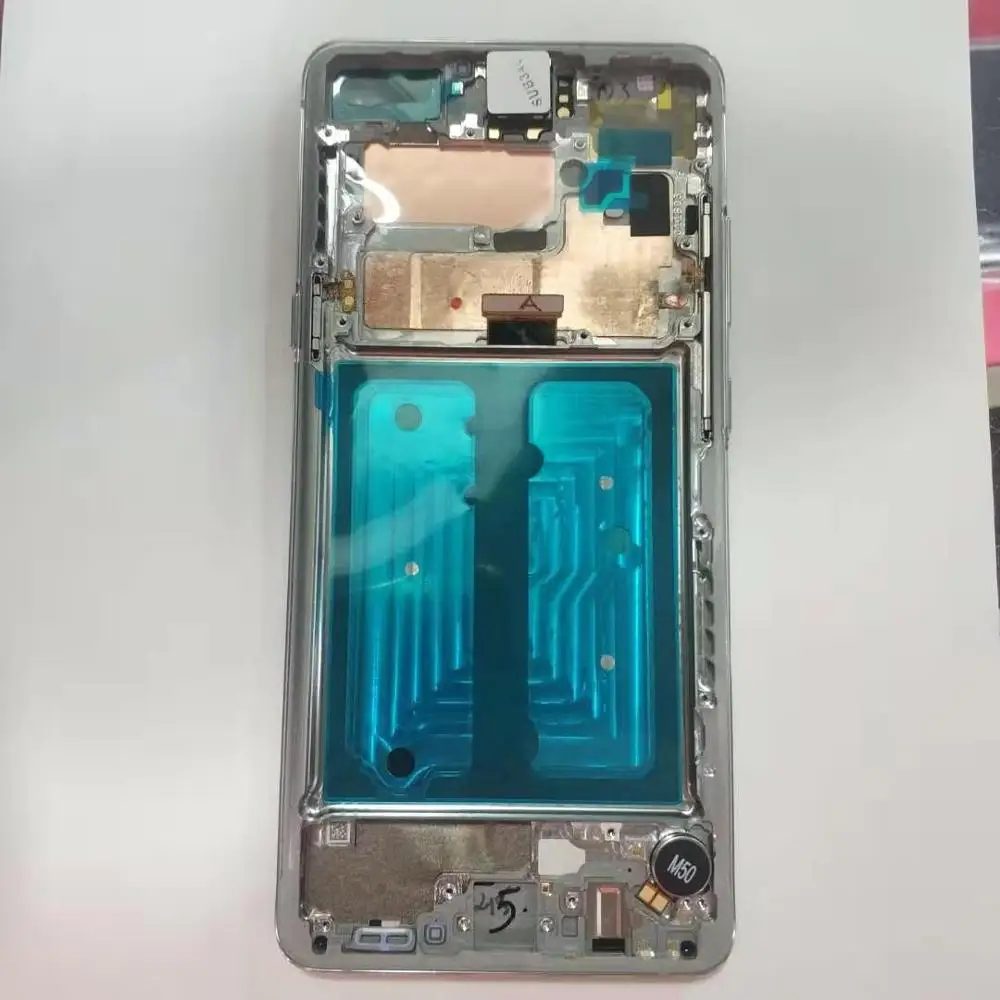 6," AMOLED ЖК-дисплей S10 5G ЖК-дисплей для SAMSUNG Galaxy S10 G977B G977U G977N кодирующий преобразователь сенсорного экрана в сборе S10 5G версия