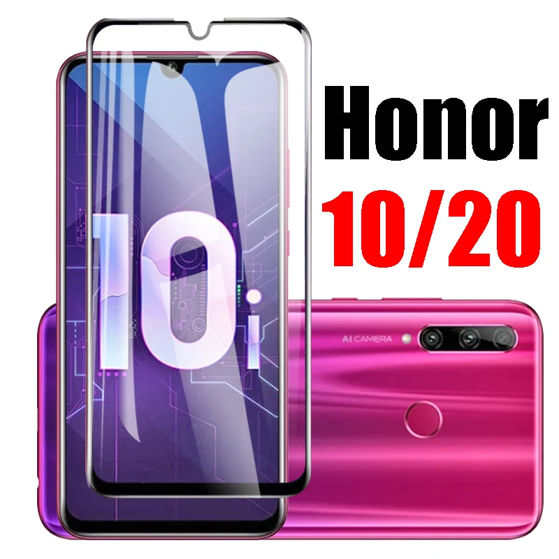 5D Защитное стекло для huawei honor 20 10 10i lite pro view v20 закаленное защиты экрана 10lite 20pro 20lite