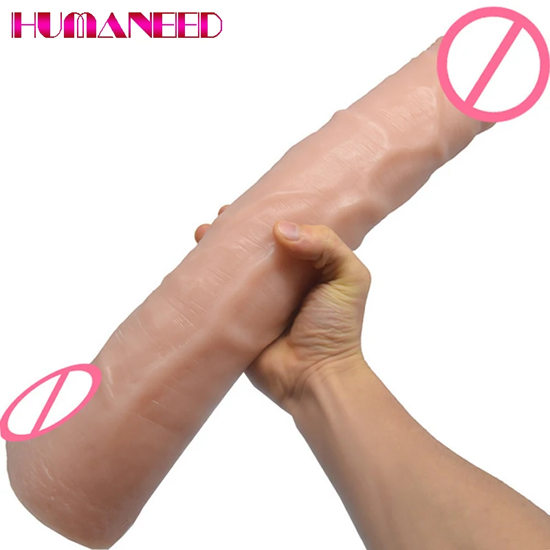 45*6.9cm Super Long Dildo Realistic Fake Penis Big Dick Sex Toys for Women Anal Plug Large Butt Plug Lesbian Masturbate Sex Shop