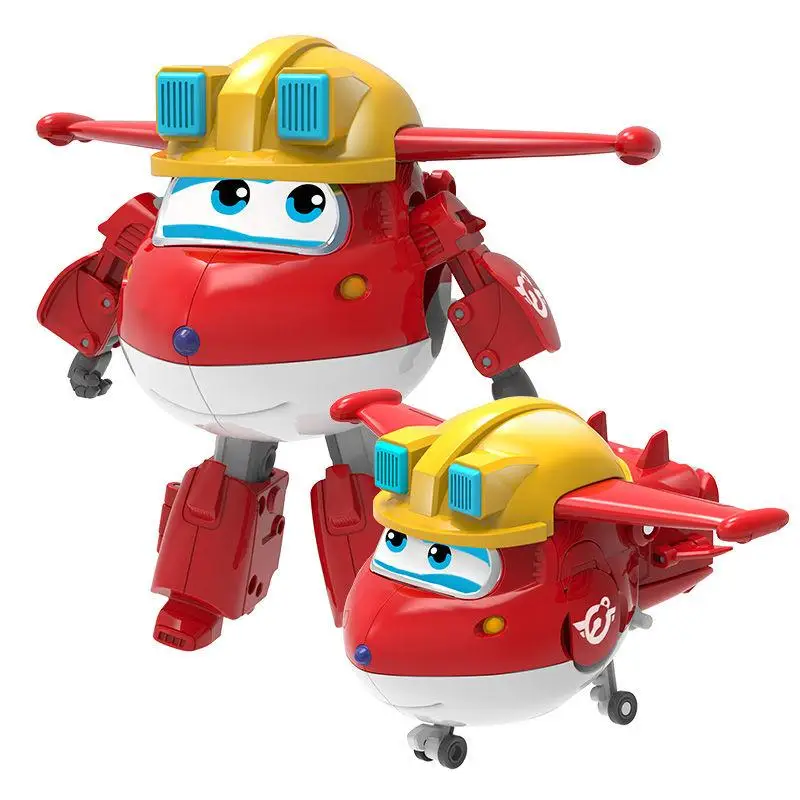 

Newest 15cm ABS Super Wings Deformation Airplane Robot Action Figures Super Wing transformer toys for children gift Brinquedos