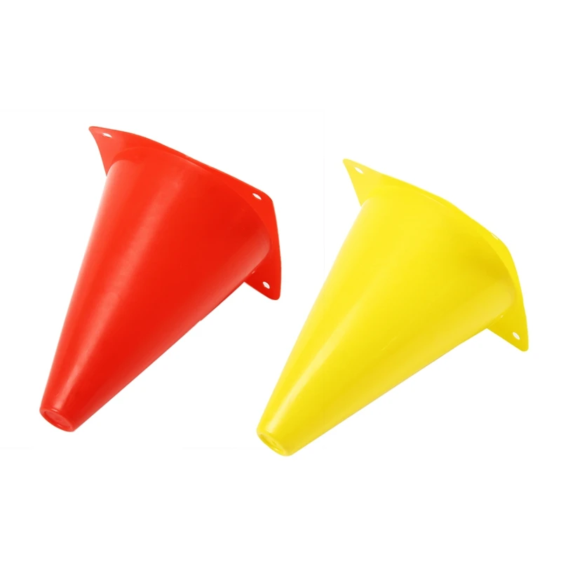 20Pcs 7 Inch Marker Cones Course/Football& Soccer Track Cones- 10Pcs Red& 10Pcs Yellow