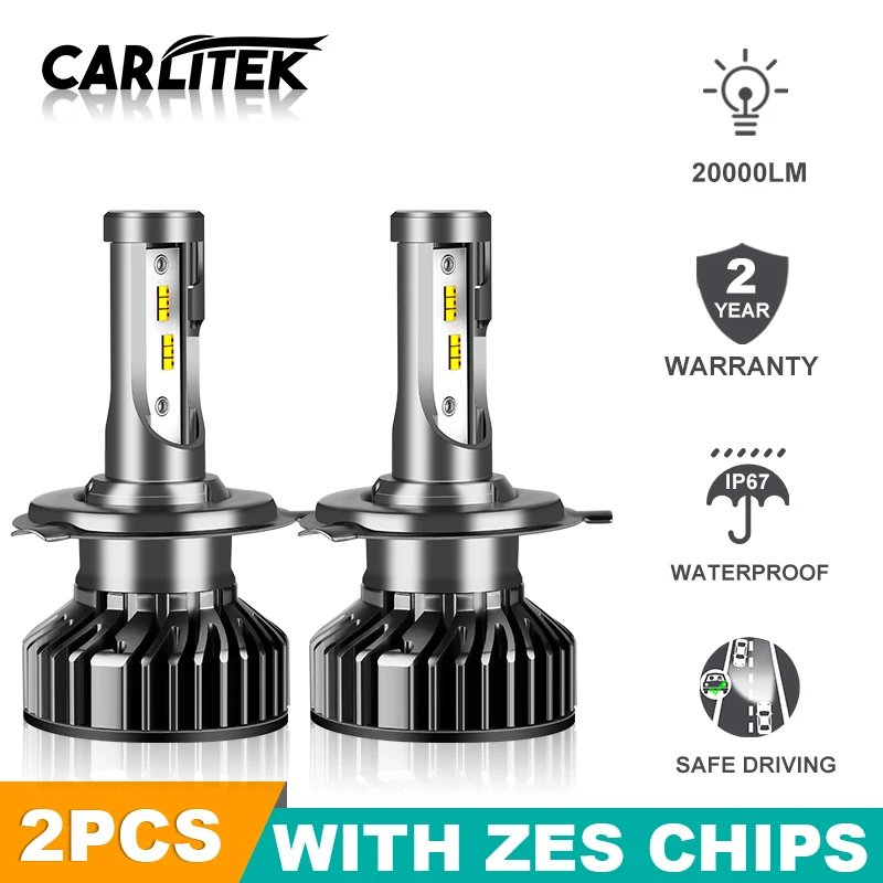 2x H1 LED H7 20000LM H8 HB3 9005 HB4 H11 Led Headlights Bulbs 9012 HIR2 high power With ZES Chips For Fog Lights CARLitek SA | Автомобили