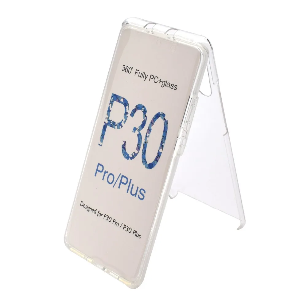 100 шт 360 чехол на весь корпус для huawei P30 P20 mate 20 10 Pro Lite P Smart Plus Y6 Y7 Y9 Мягкий ТПУ передний Жесткий PC задний Чехол
