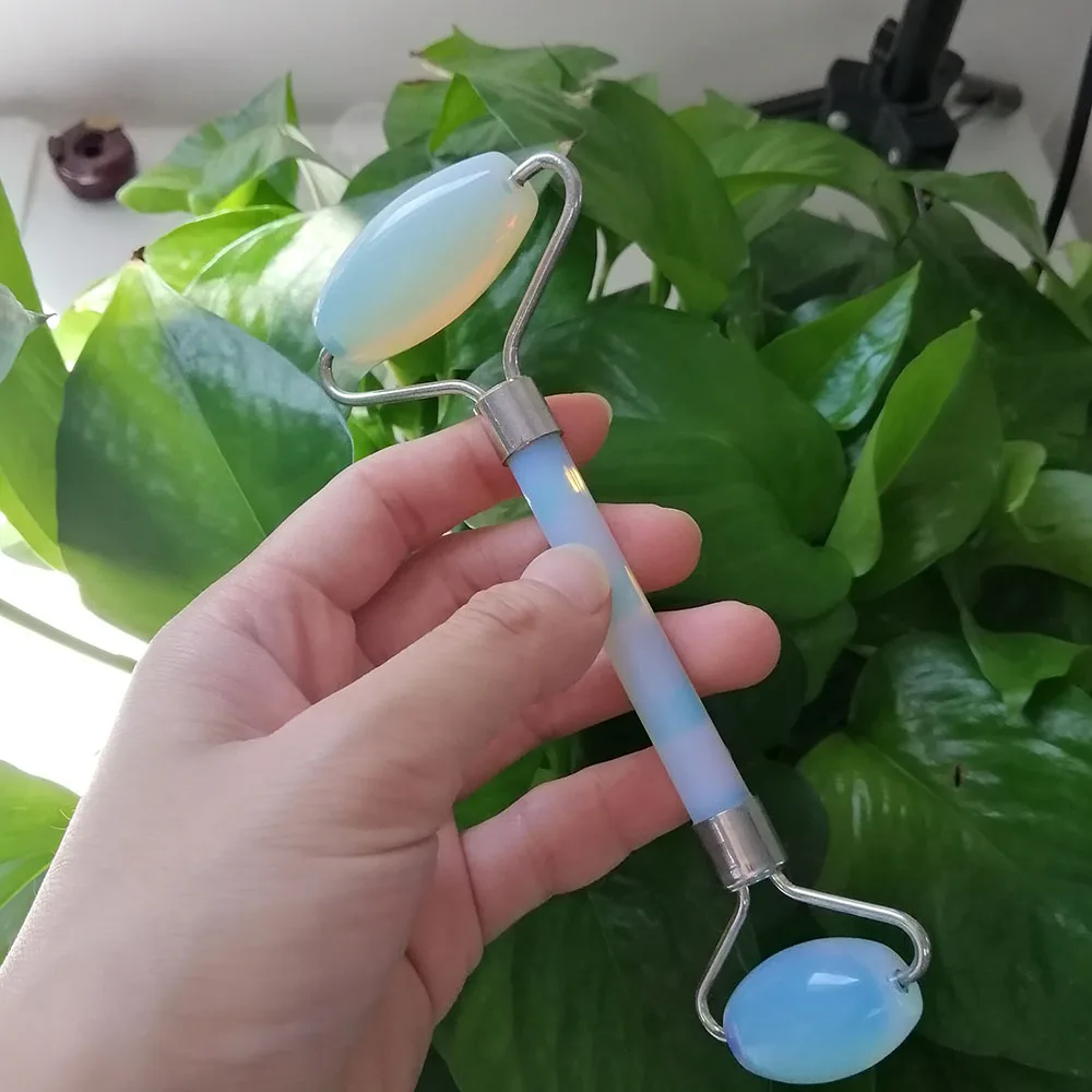 Высокое качество Opalite массажный ролик форма камня ручной работы для подарка и домашнего декора ZT
