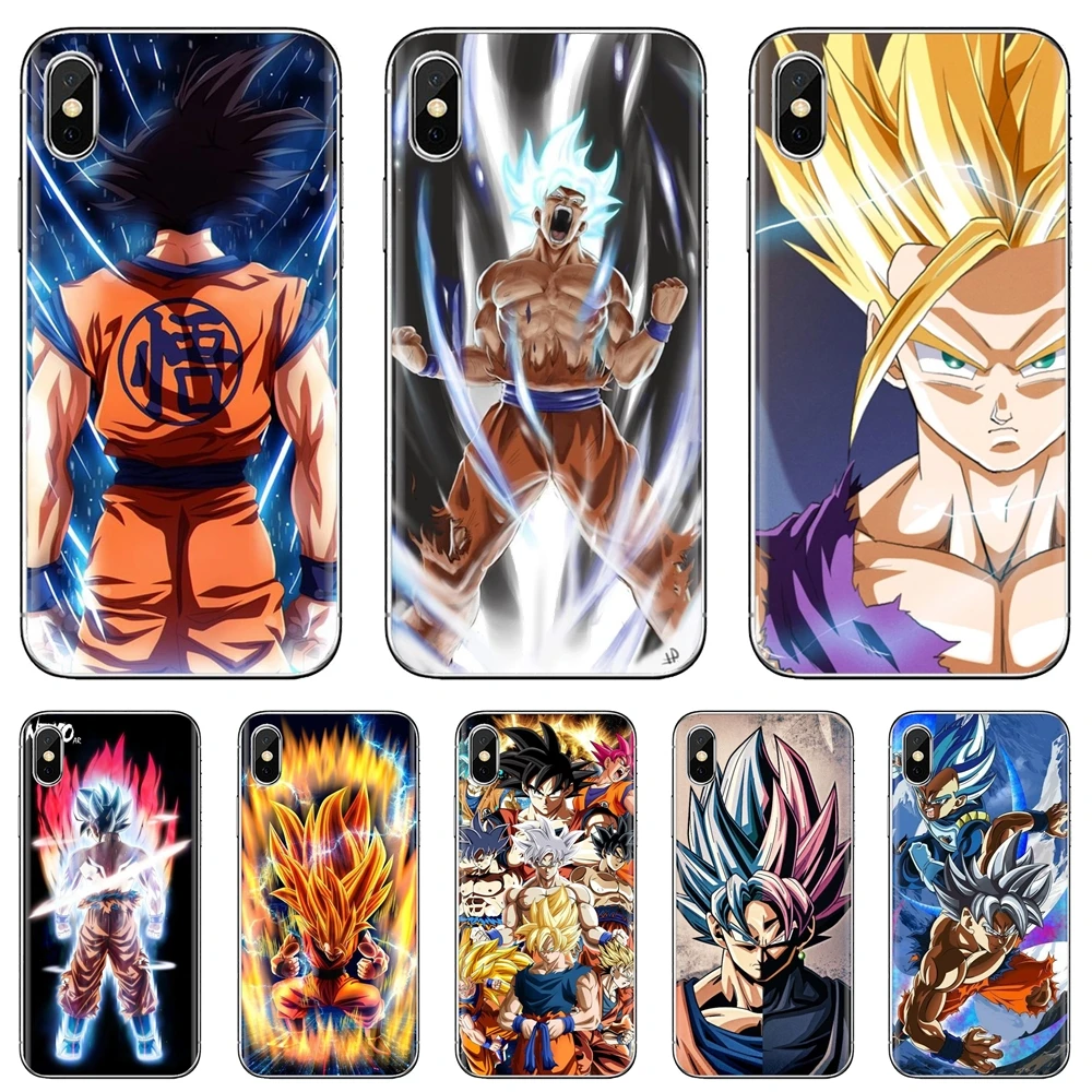 Чехол Z-Super-C-goku-Hot-Dragon-Ball для Samsung Galaxy S7 S8 S9 S10E S20 FE Note 10 20 Edge Lite Plus ультрамягкий ТПУ |