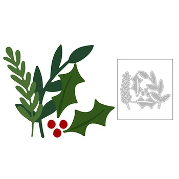 

2020 New Plant Decoration Leaf Flower and Leaves Embossing Metal Cutting Dies For DIY Making Greeting Card Scrapbooking No Stamp