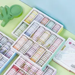 1 компл./лот клейкая лента из рисовой бумаги мечта ткачество линия дневник декоративный Клей Скрапбукинг DIY Бумага японские наклейки