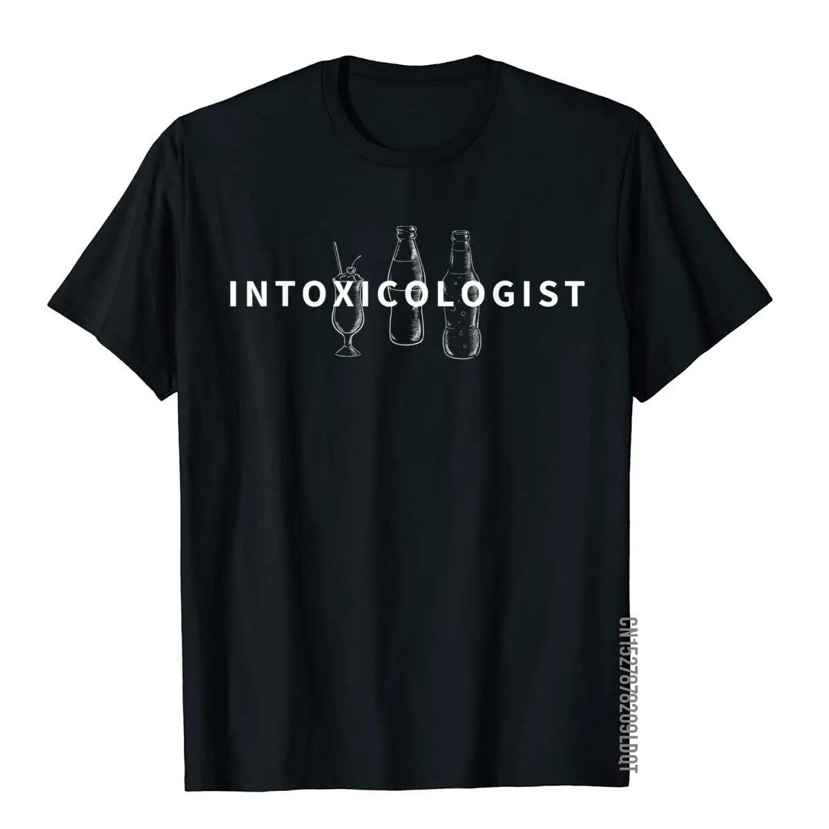 Intoxicologist - Funny Bartender Gift T-Shirt__B7950black